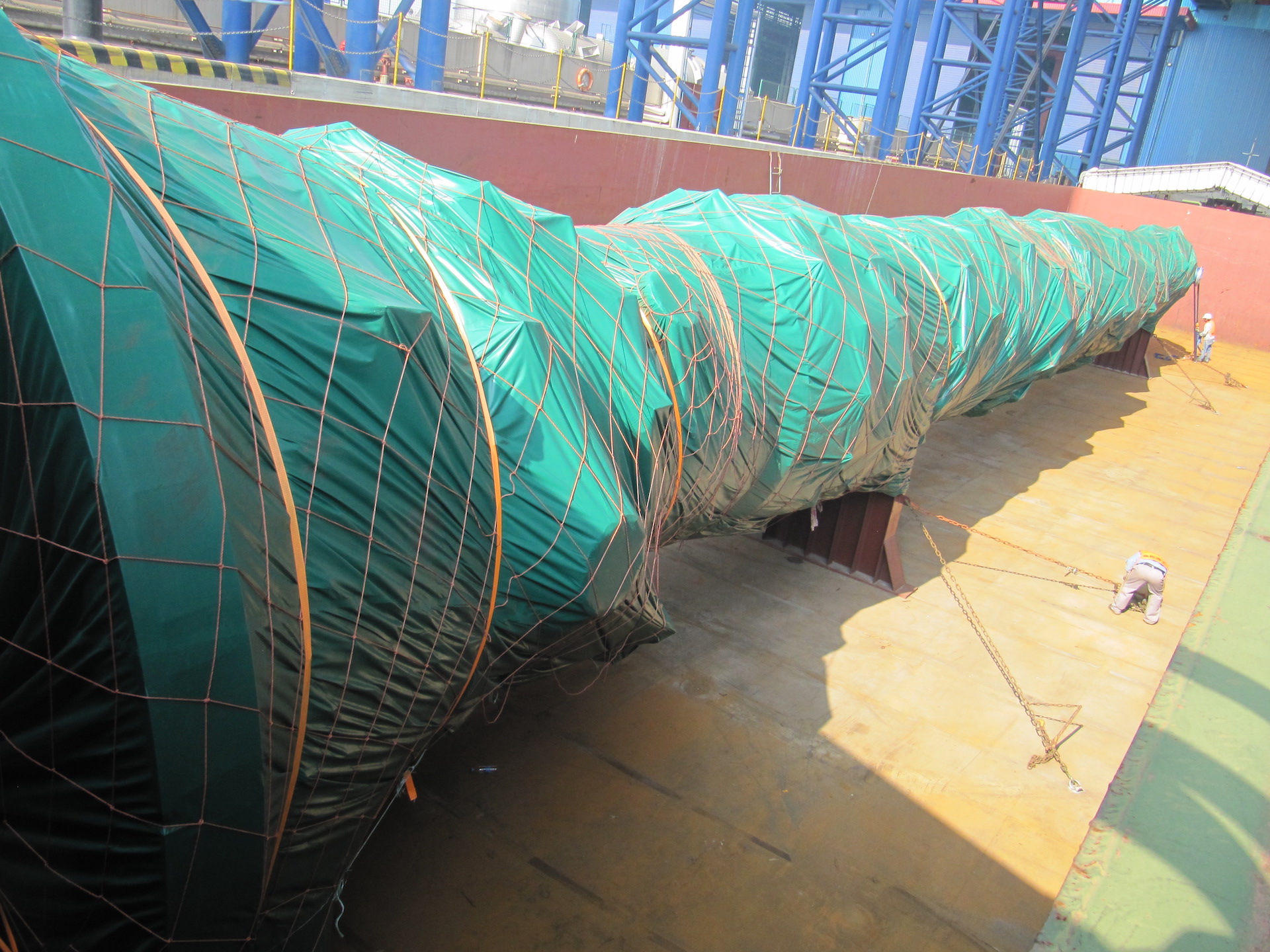 Export Delivery VIA Barge