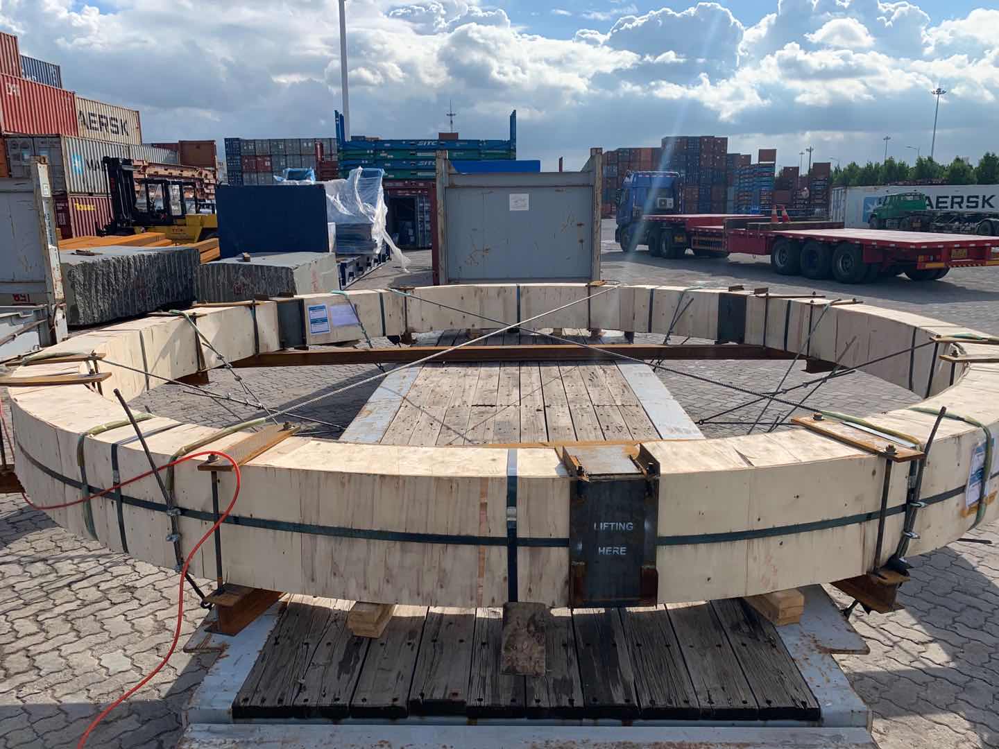 40’Flat Rack Over Width 6.42M